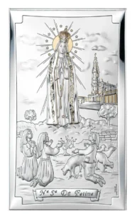 Our Lady of Fatima altarpiece. Bicolor