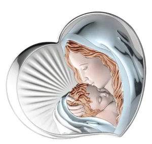 Altarpiece of the Virgin and Child. Colored