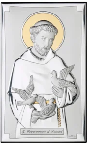 Retablo de San Francisco de Asis. Bicolor