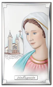 Retablo de la Virgen de Medjugorje. Color
