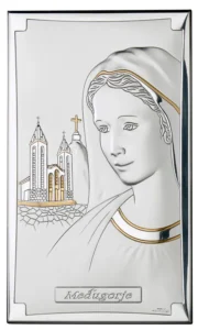 Retablo de la Virgen de Medjugorje. Bicolor