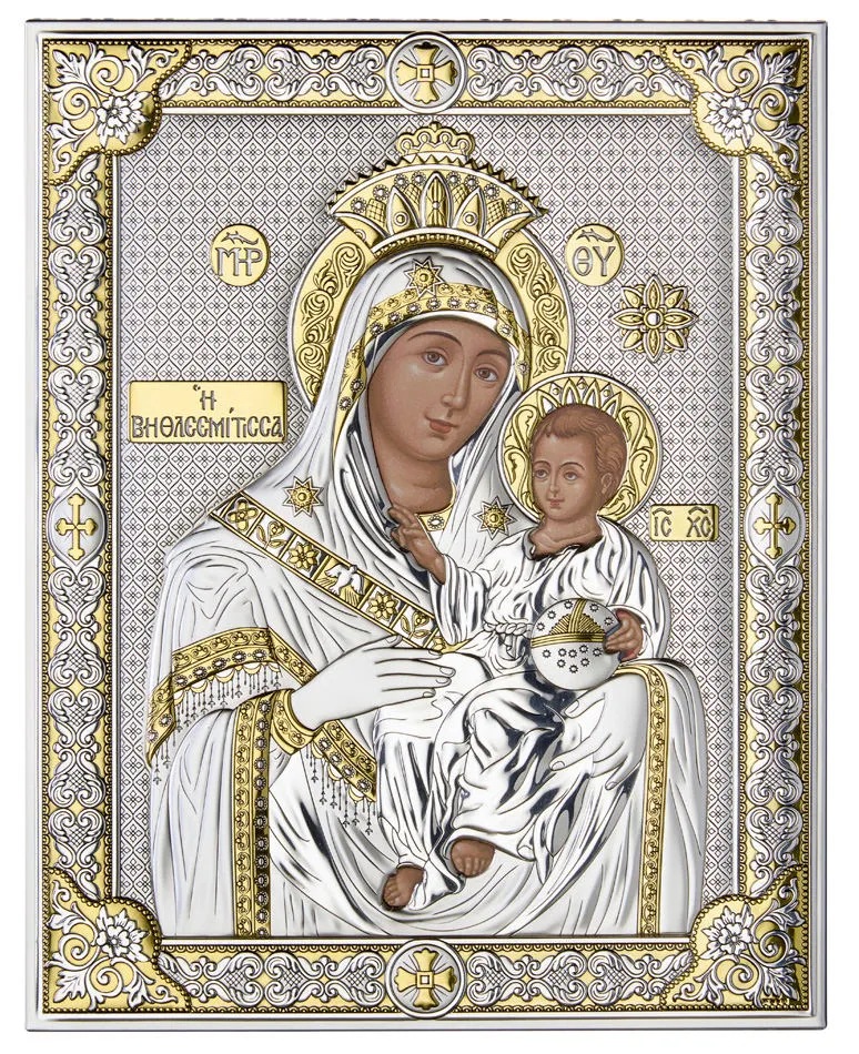 Icon of the Virgin Mary of Bethlehem. Bicolor