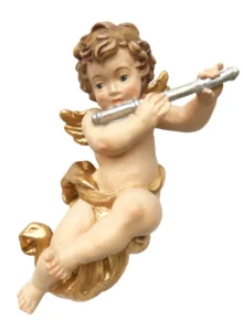 Angel with flute To hang.