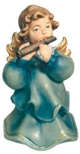 Angel con flauta