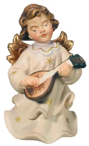 Angel con mandolina