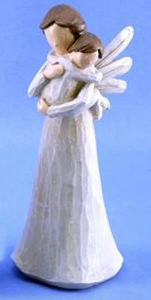 Angel de Guarda con bebe