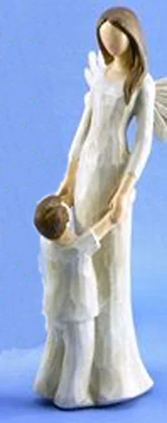 Angel de Guarda con bebe