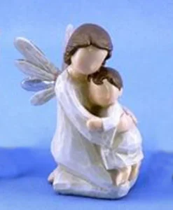Angel de Guarda con niño