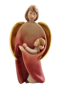 Angel de la Guarda con niña
