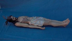 Cristo yacente para sepulcro