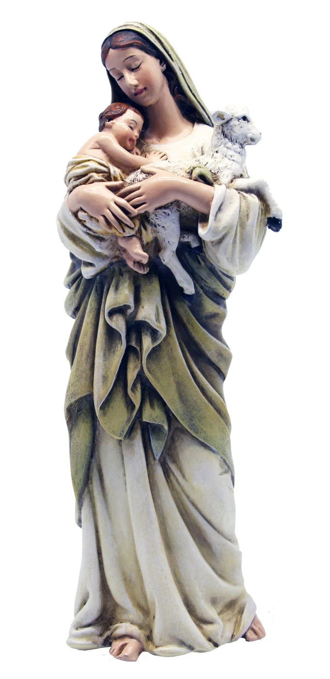 Divina Pastora. Fibra de vidrio