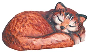 Cat sleeping (Rafael Nativity)
