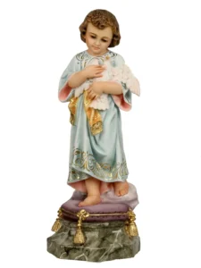 Child Jesus with doves