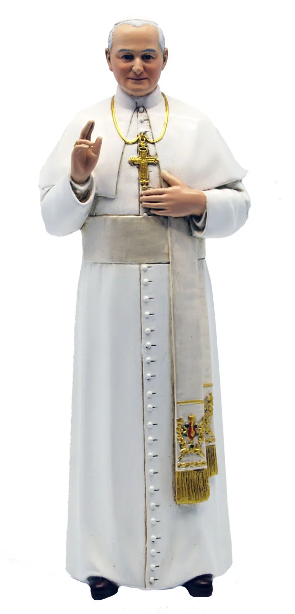 Papa San Juan Pablo II. Fibra de vidrio