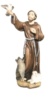 Saint Francis of Assisi with animals