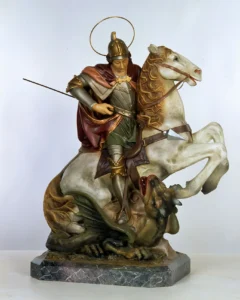 Saint George (on horseback)
