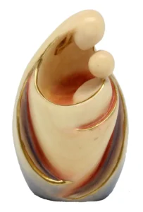 Stylized Madonna and Child