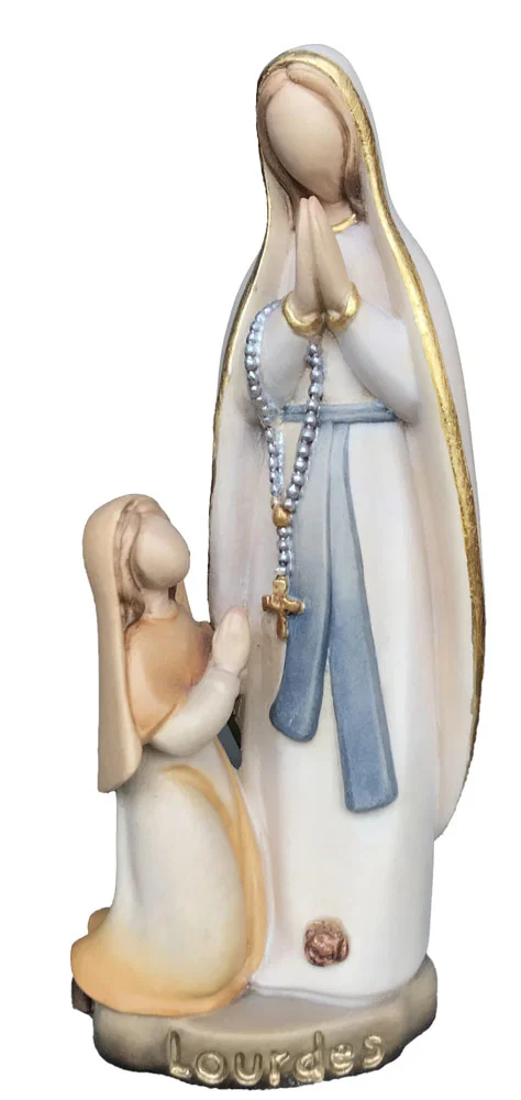 Virgen de Lourdes estilizada