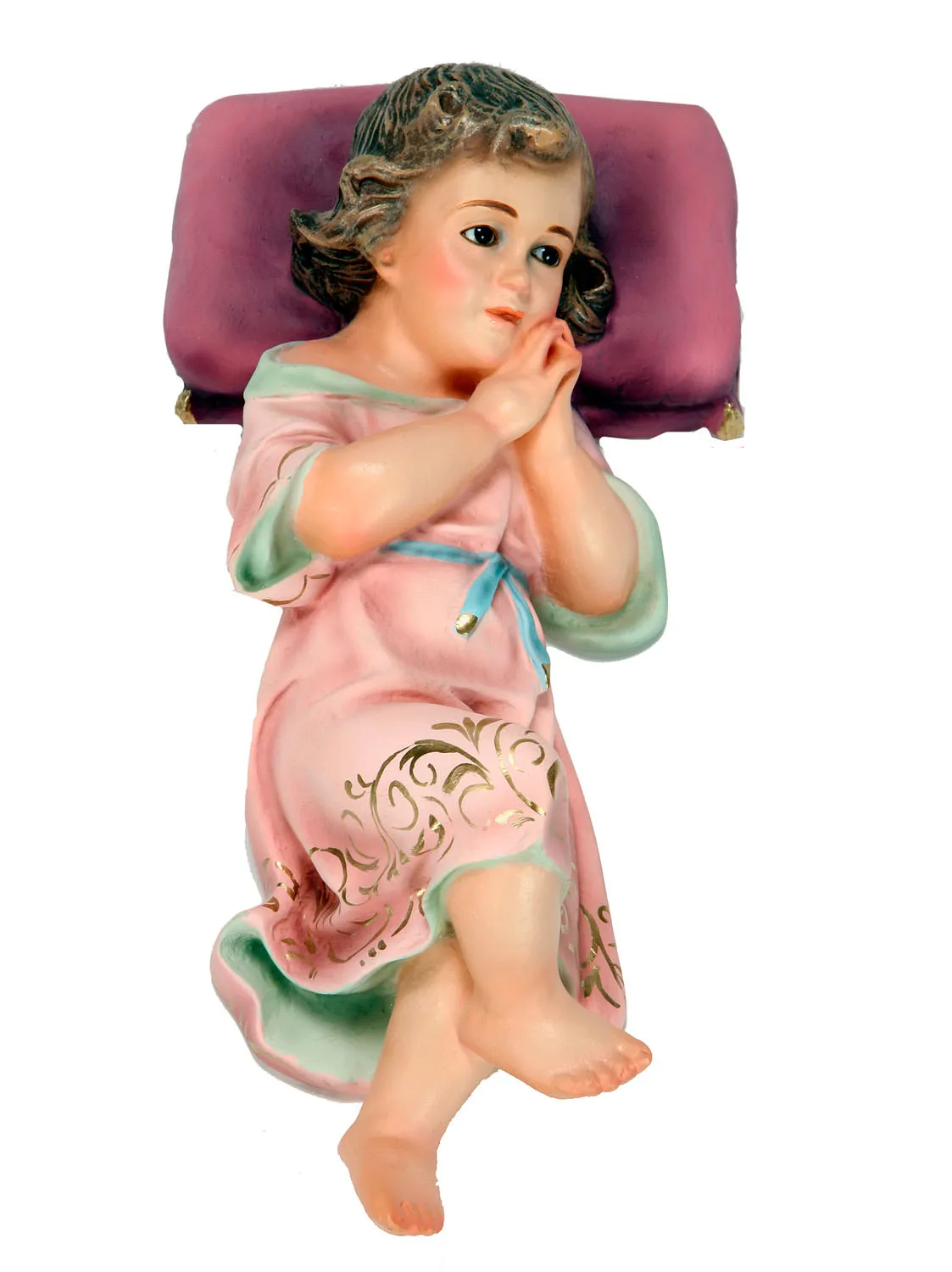 Virgen niña dormida