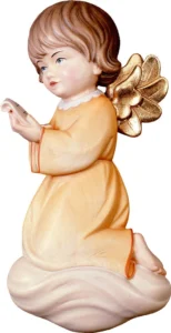 Angel singing. Relief