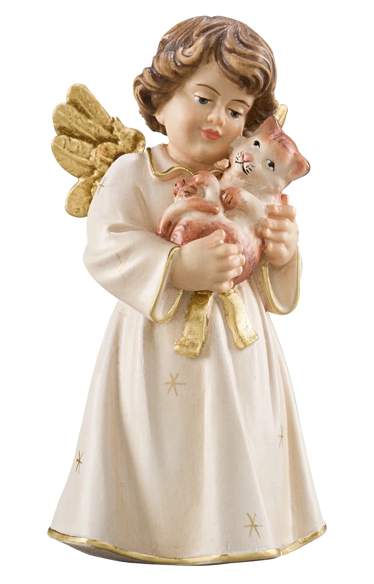 Angel con gatito