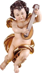 Angel with mandolin
