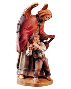 Angel with child (Rustic Nativity)
