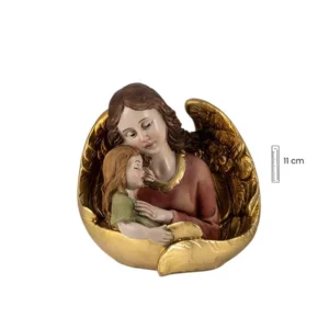 Angel de la Guarda con niña