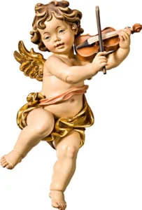 Angel musical con violin