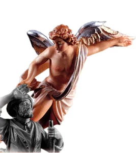 Annunciation- Angel (Rustic Nativity)