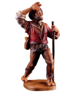 Annunciation- Shepherd (Rustic Nativity)