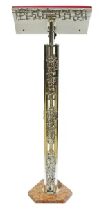 Atril de pie troquelado