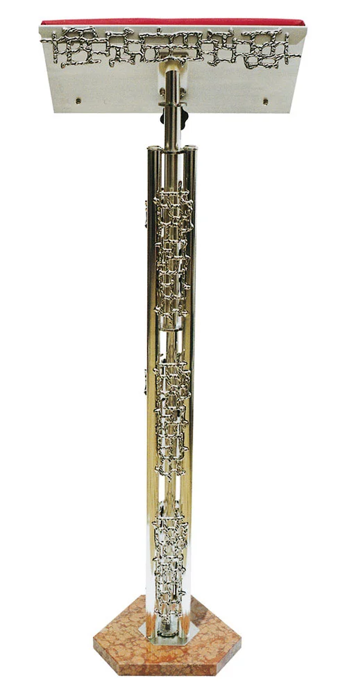 Standing lectern die cutting