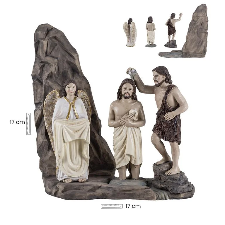 Bautismo de Jesus (Set de 4 piezas)