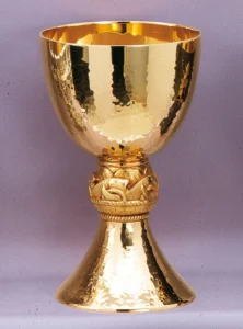 Chalice chiselled
