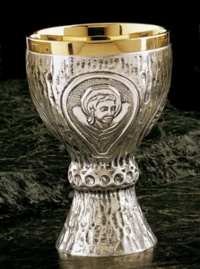 Chalice chiselled.