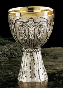 Chalice chiselled.