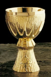 Chalice chiselled.