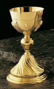 Chalice chiselled.