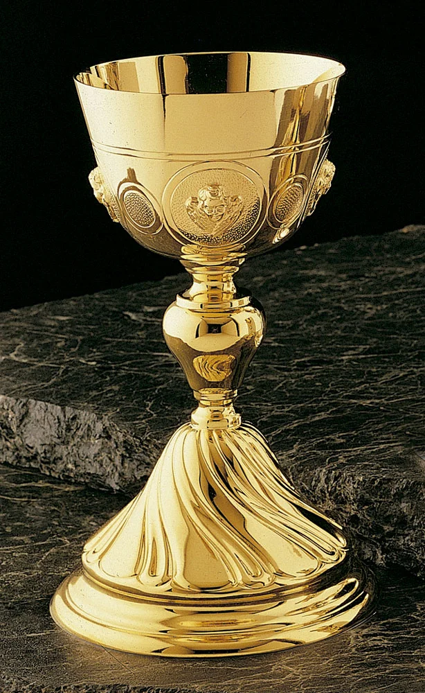 Chalice chiselled.