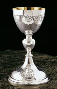 Chalice chiselled.