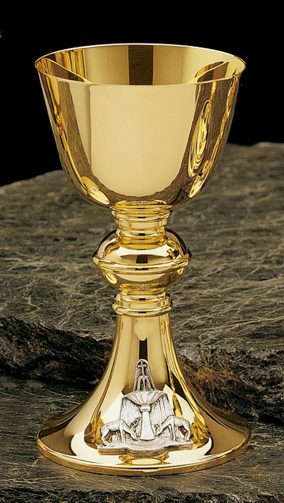 Chalice chiselled.