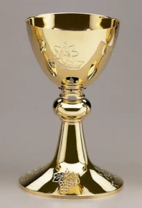 Chalice chiselled.
