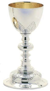Chalice chiselled.