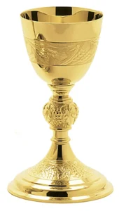 Chalice chiselled.