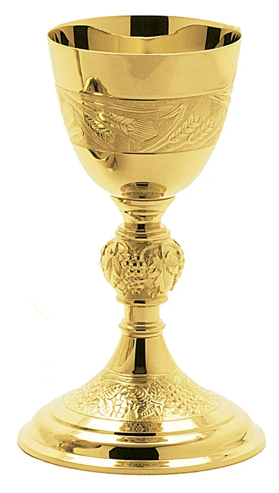 Chalice chiselled.
