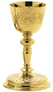 Chalice chiselled.