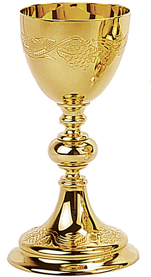 Chalice chiselled.