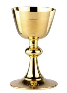 Chalice chiselled.