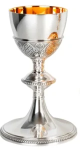 Chalice chiselled.